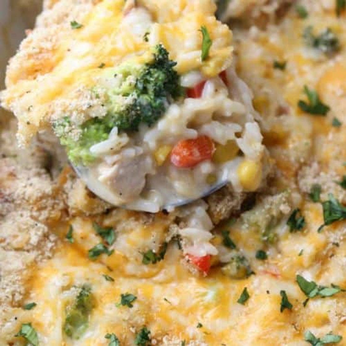 Chicken Broccoli Rice Casserole