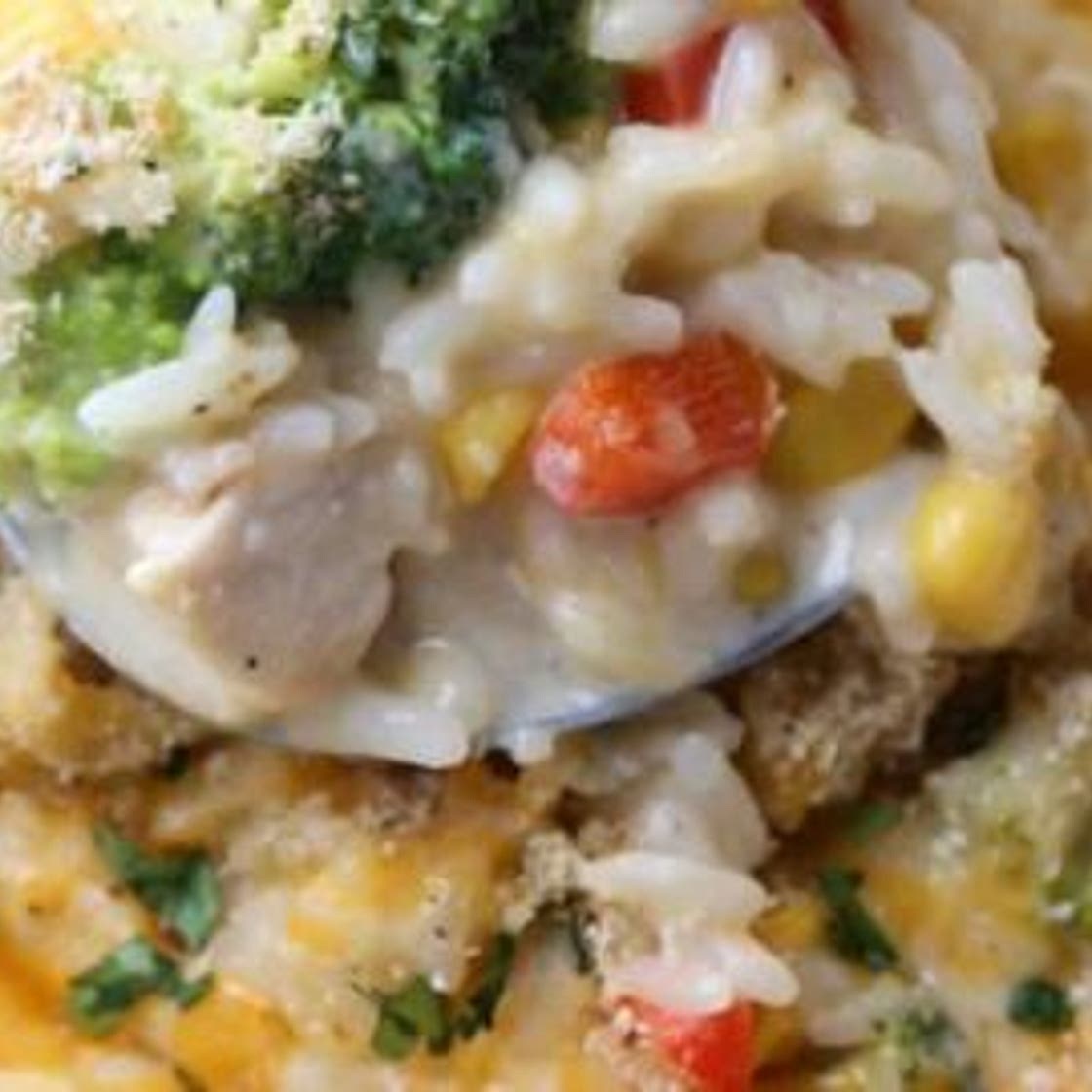 Chicken Broccoli Rice Casserole