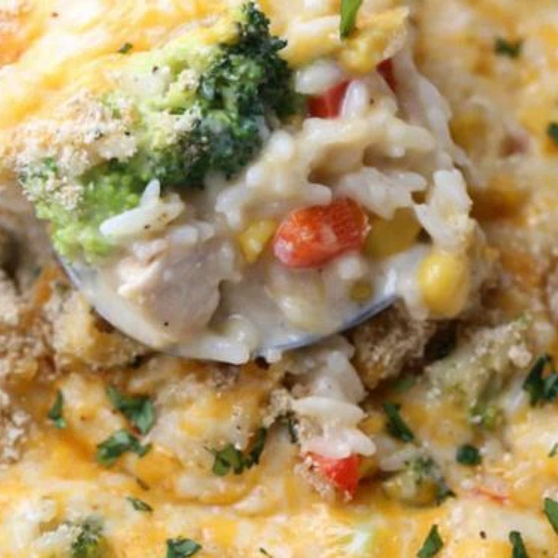 Chicken Broccoli Rice Casserole