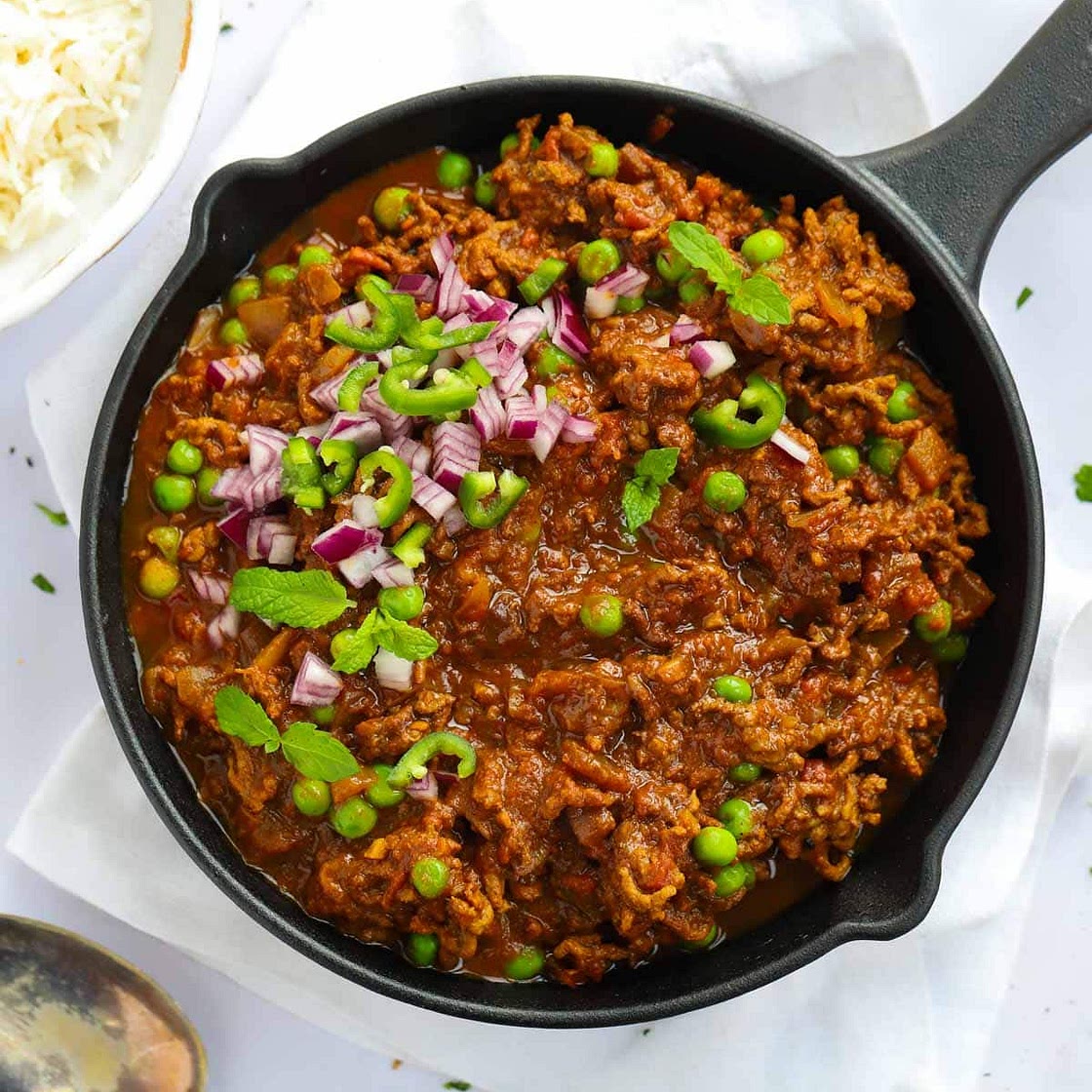 Keema Curry - Easy Mince Recipe {Ready in Under 30 Minutes}