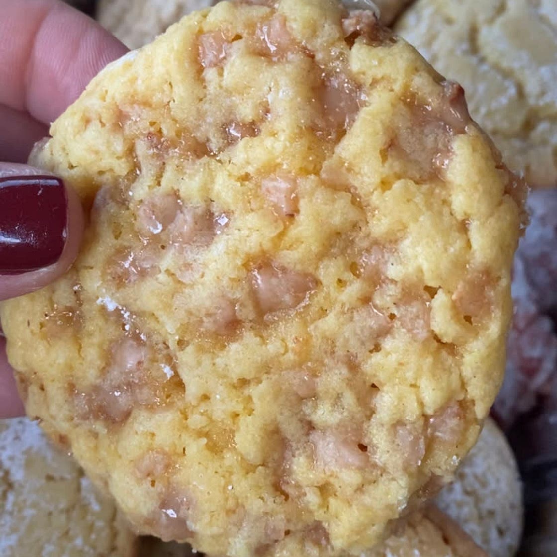 Toffee cake box cookies 