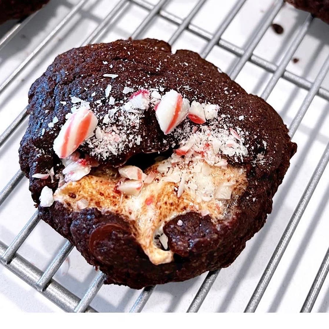 Mexican Hot Chocolate Brownie Cookies