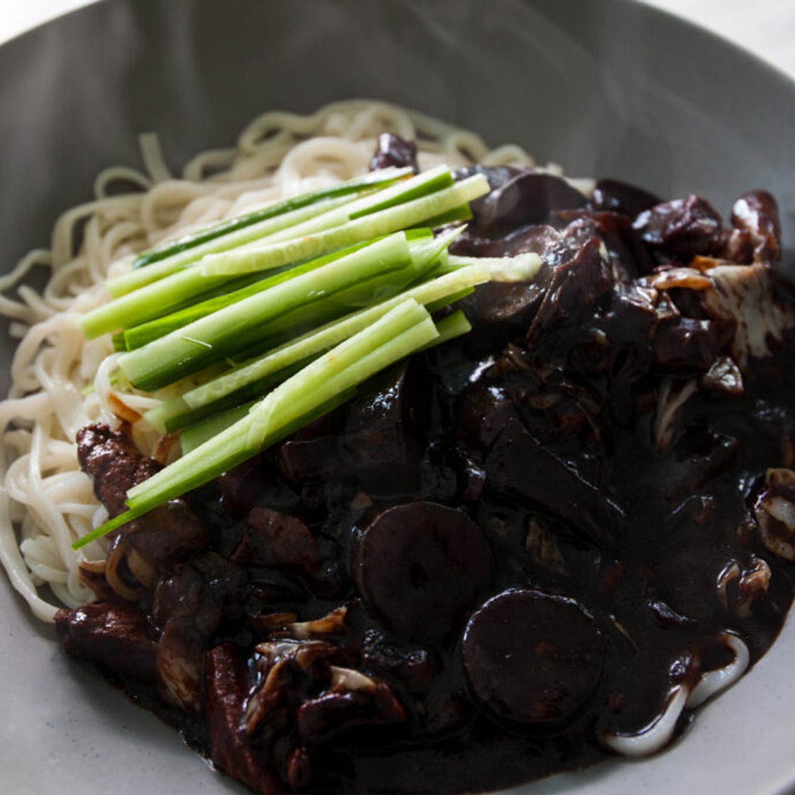 Korean Black Bean Noodles