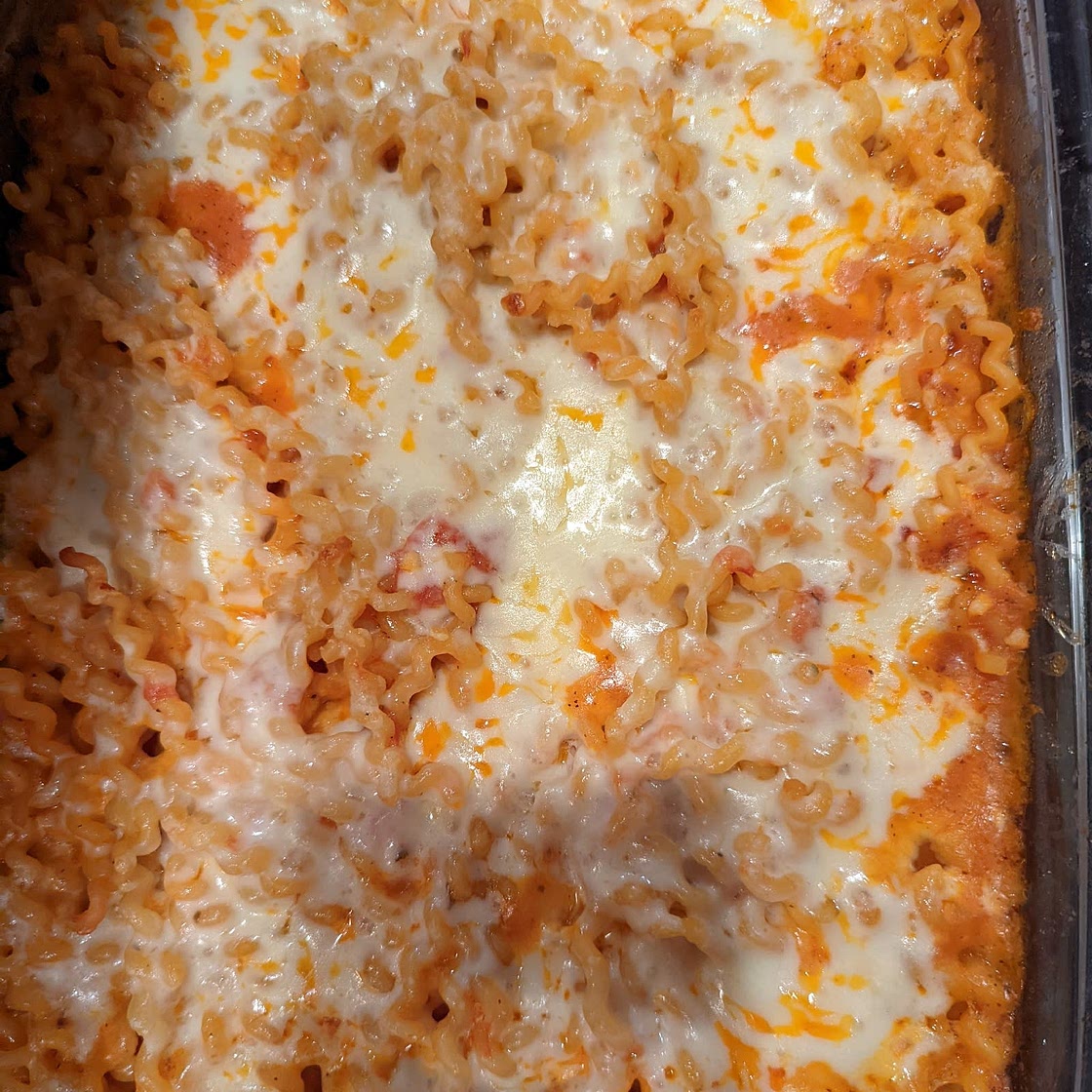 Oven Baked Spaghetti