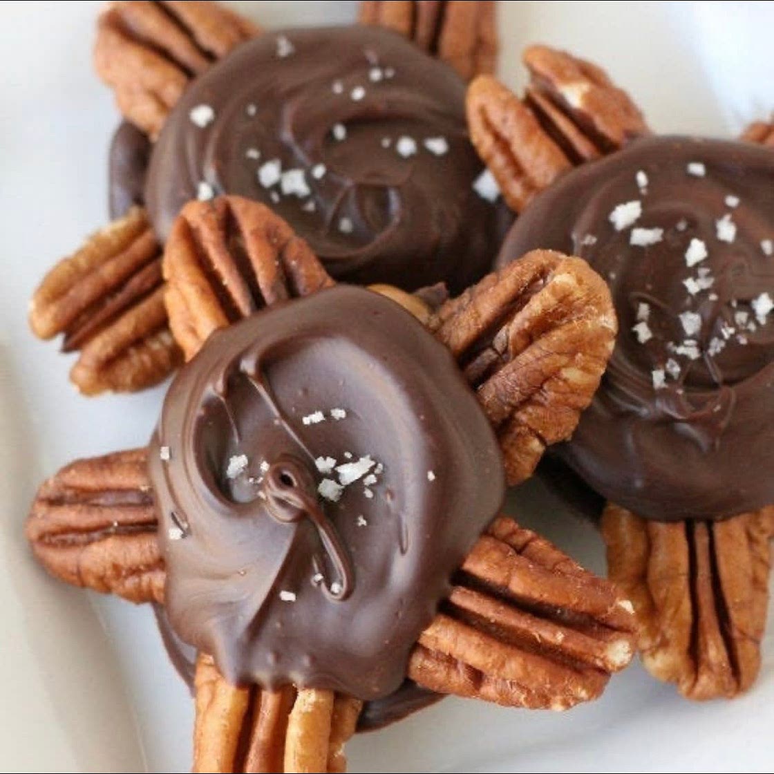 Easy Turtle Pecan candy