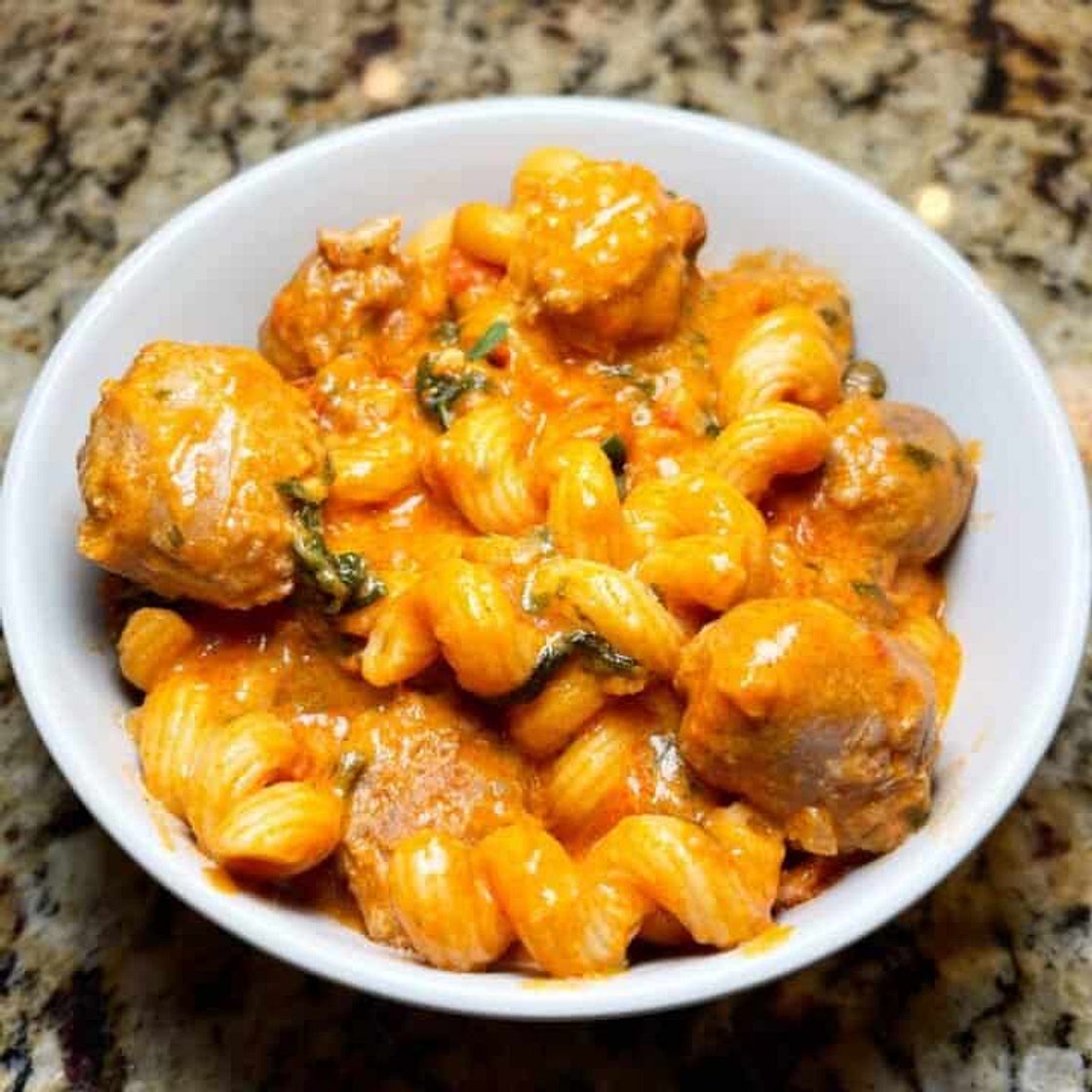 Instant Pot Sausage Curls