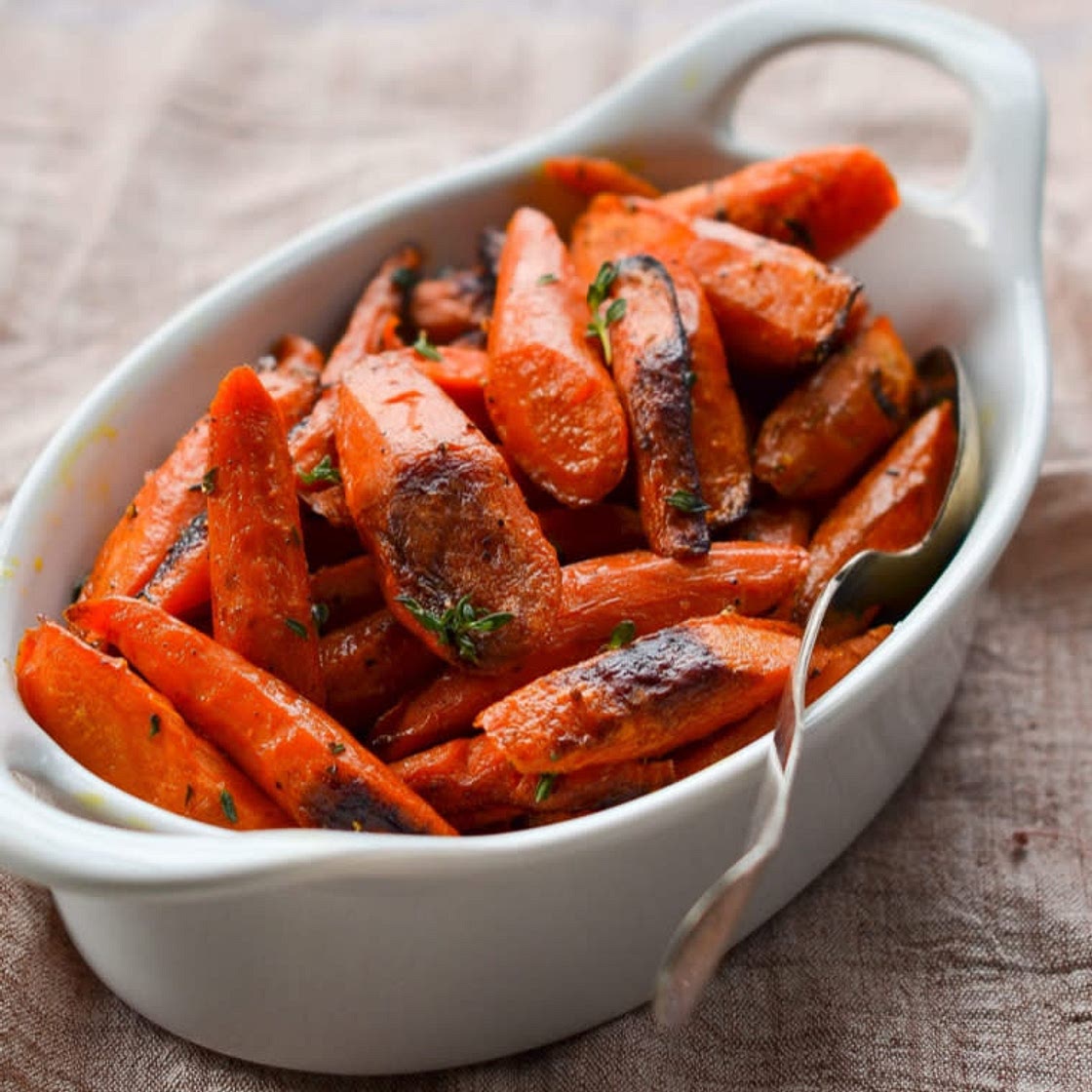 Thyme Roasted Carrots (Chrissy)