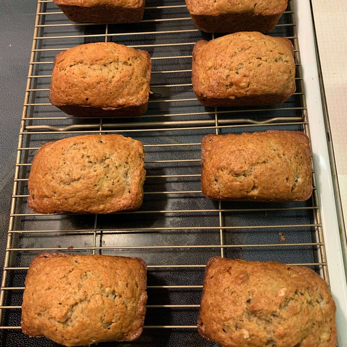 MOIST BANANA BREAD, AN AMISH RECIPE
