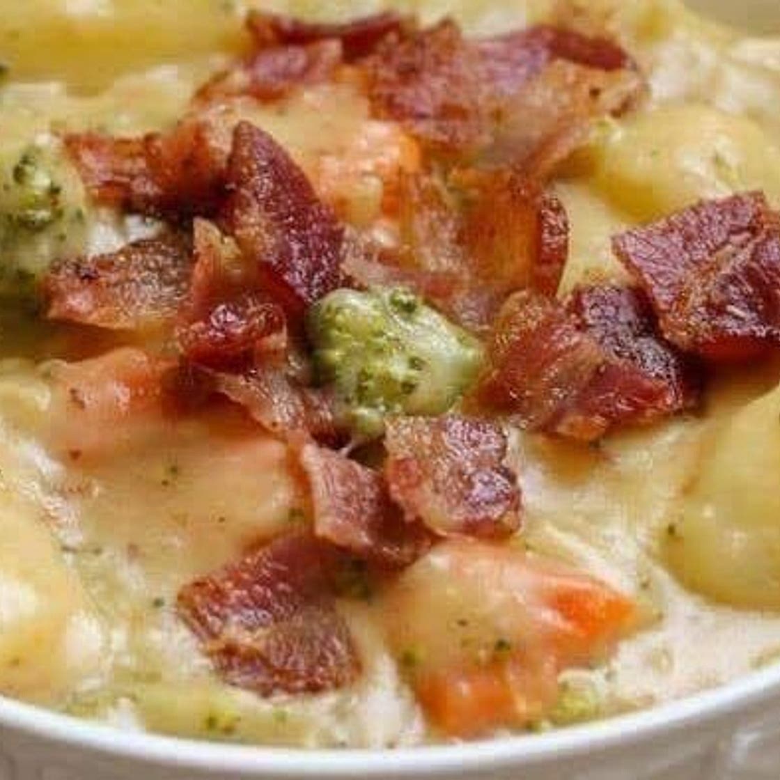 Loaded Broccoli Potato Soup - Just Cook Well