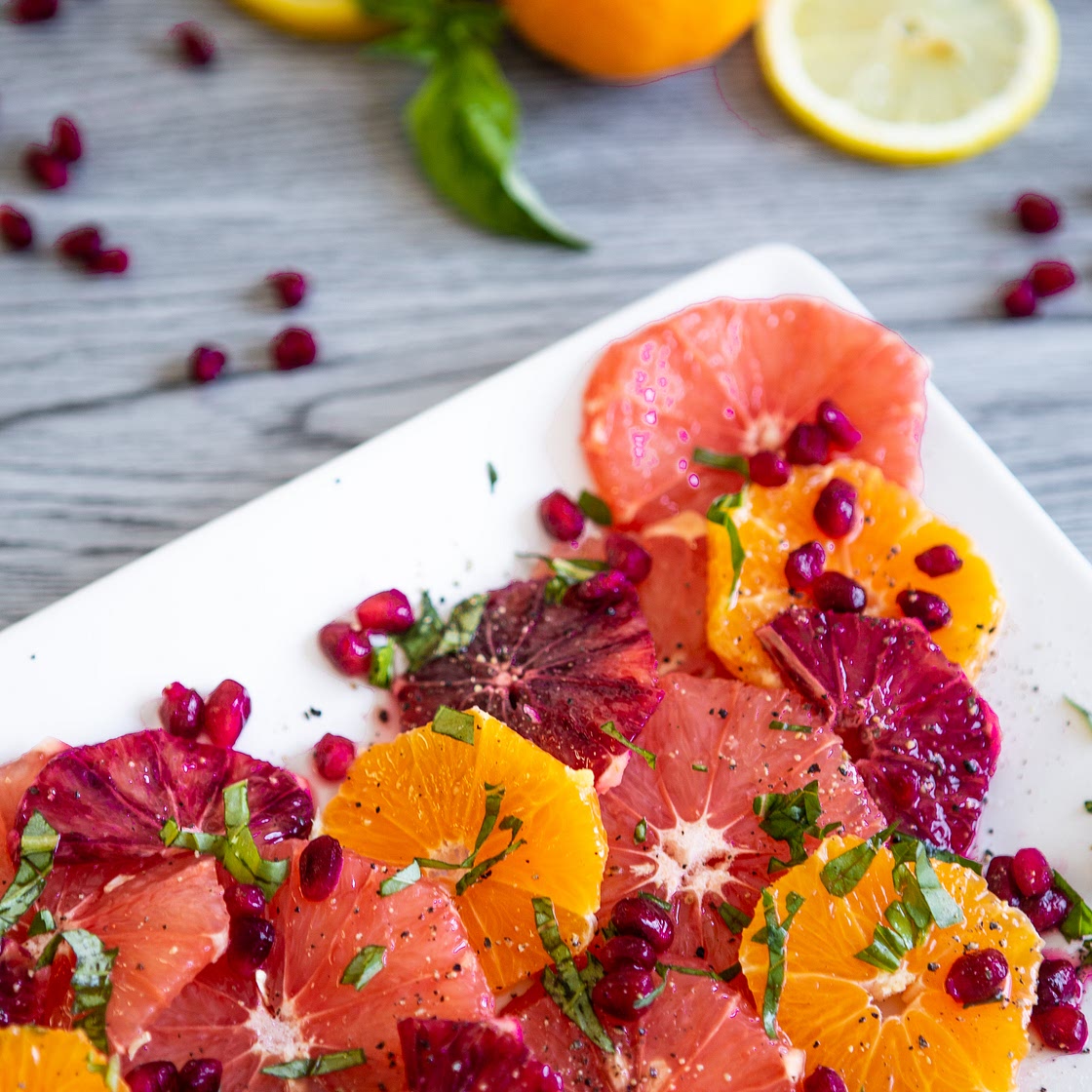 Simple citrus salad