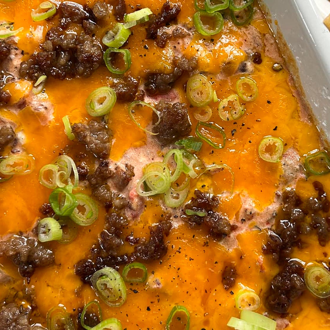 Cheesy Sausage Dip
