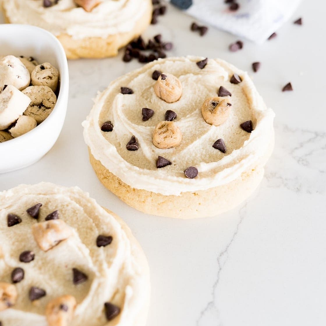 Crumbl Cookie Dough Cookie