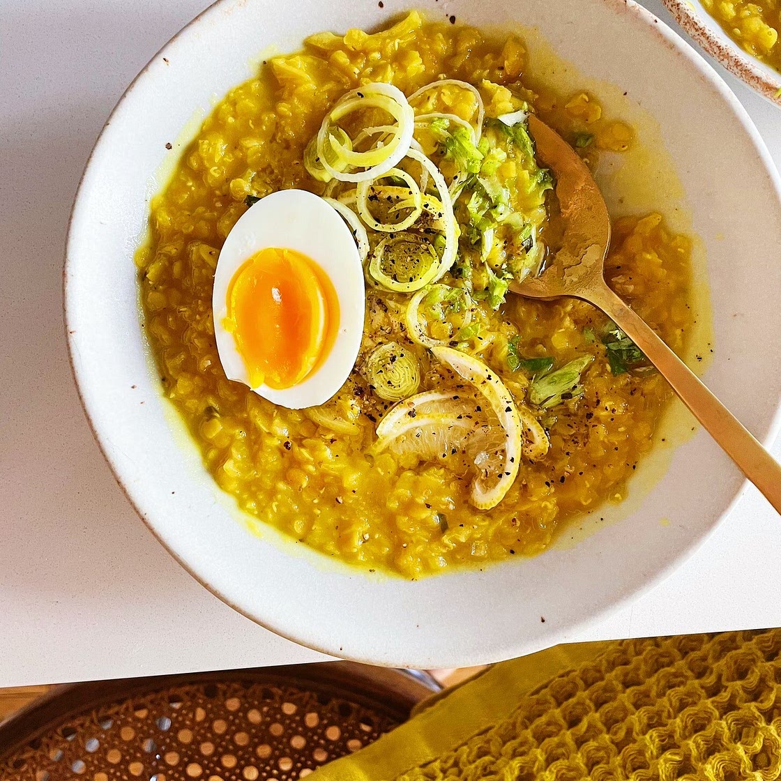 Lentils (Daal) with Fried Lemon and Garlic — Alison Roman