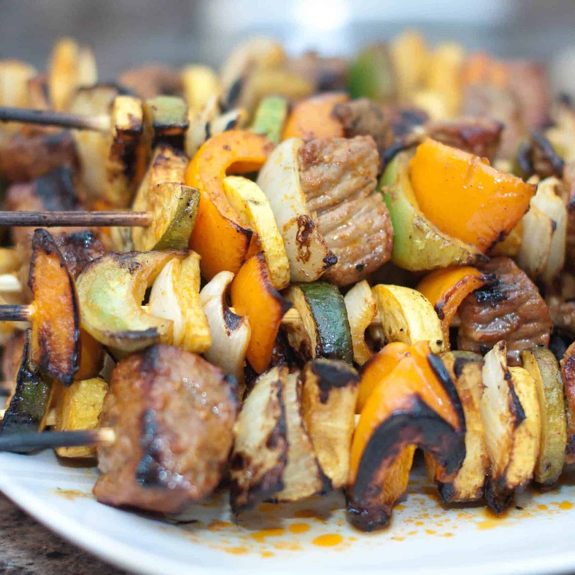 Spicy Beef Kabobs