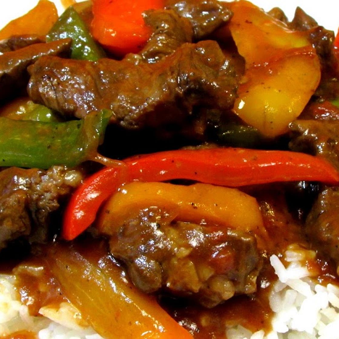 Pepper Steak Recipe - Slow Cooked Pepper Steak