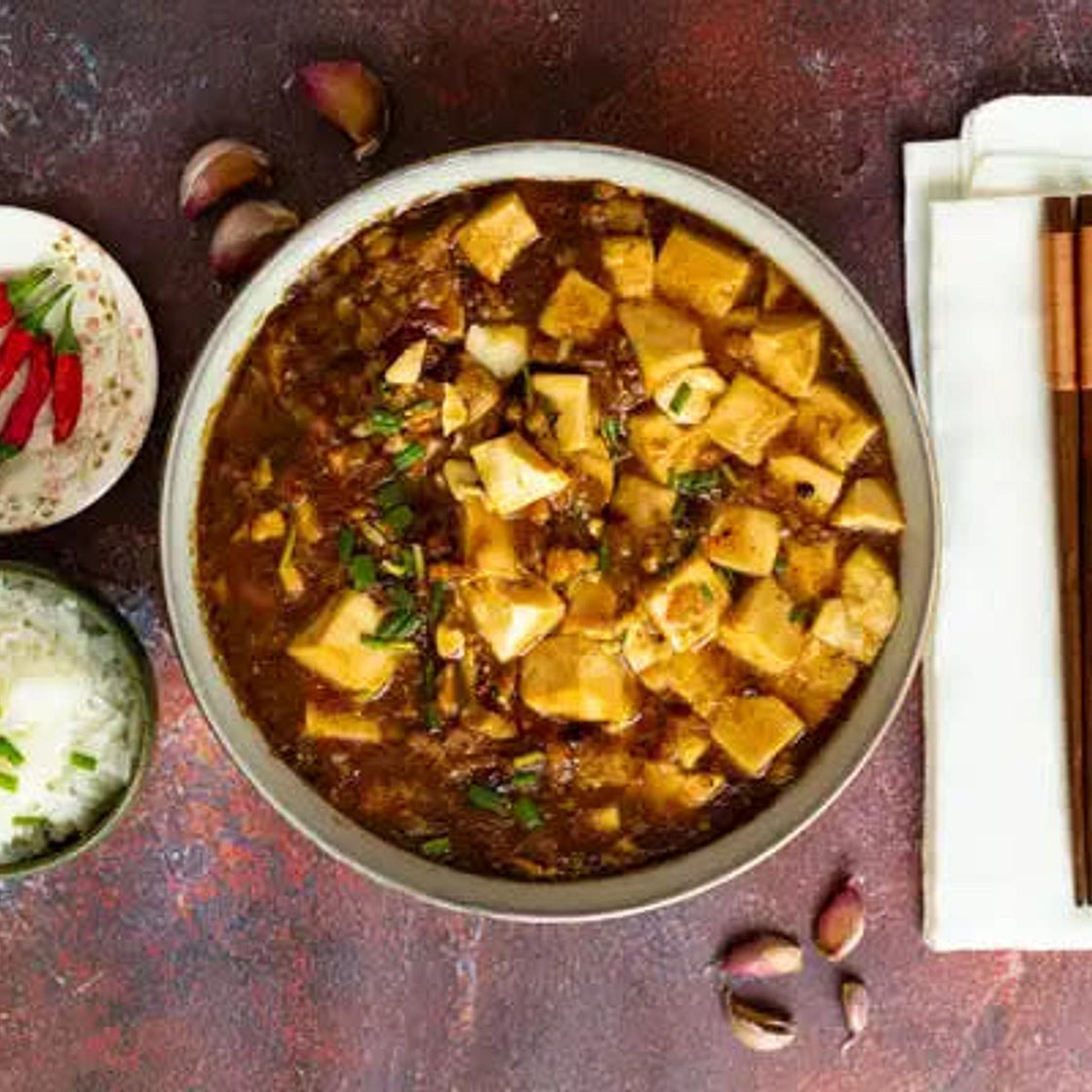 Mapo Tofu With Chicken (麻婆豆腐鸡)
