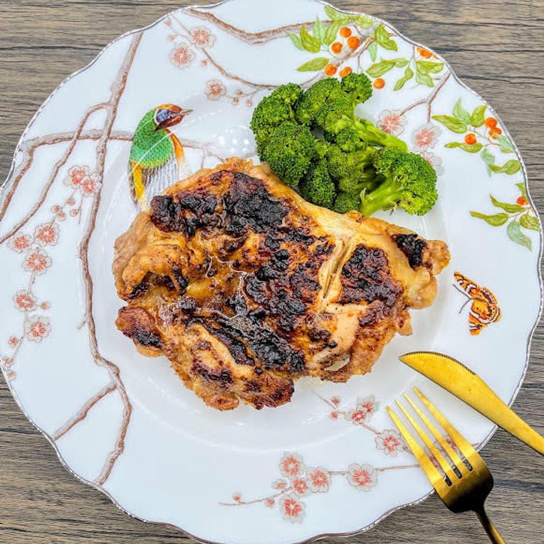 Miso Glazed Baked Chicken