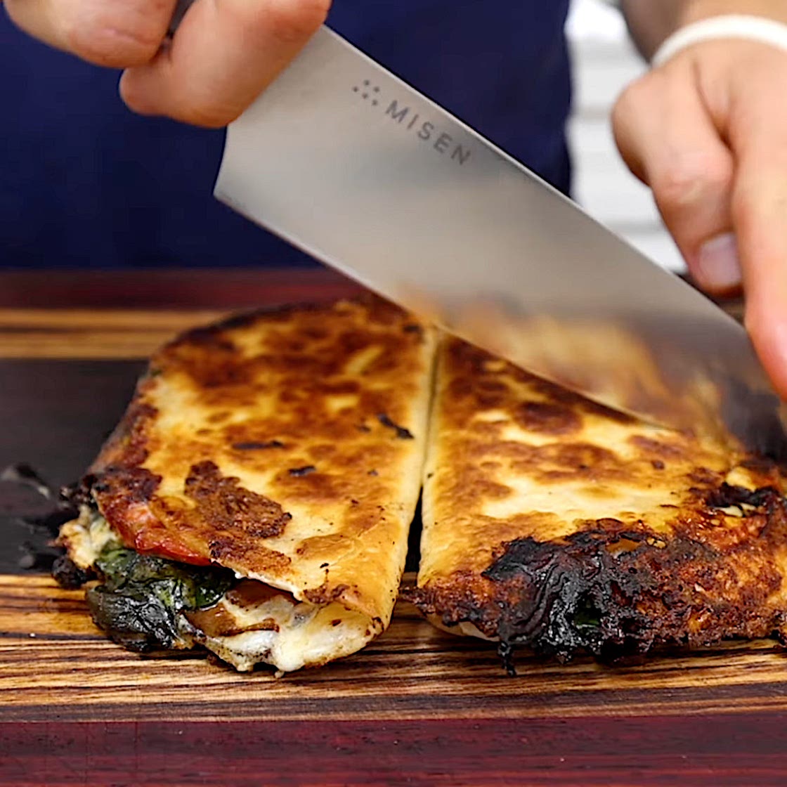 Bacon & Veggie Quesadilla
