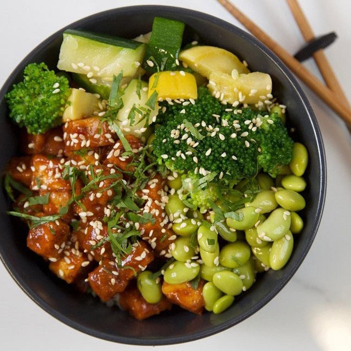 Vegan BBQ Tofu Stir Fry Recipe