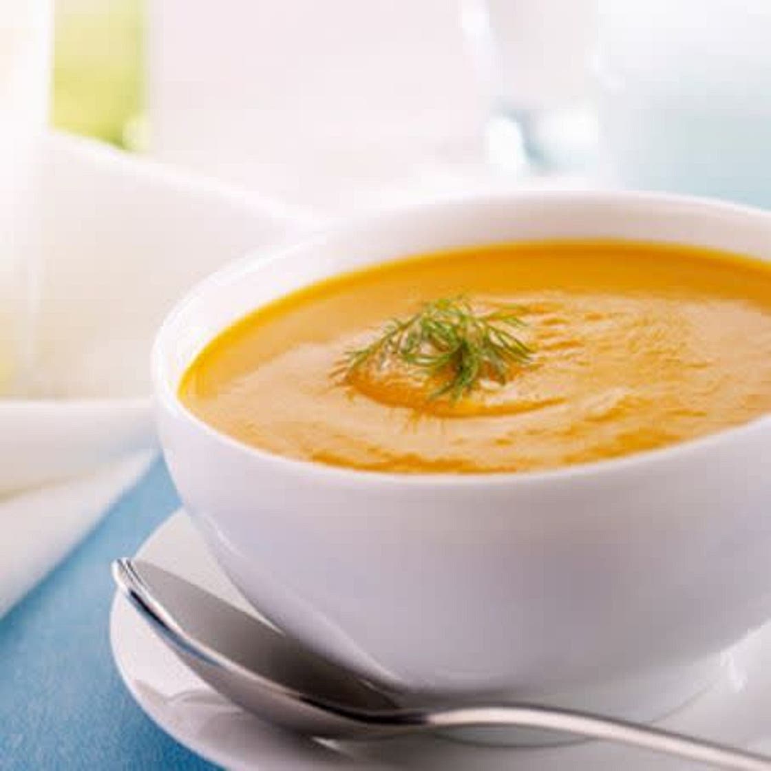 Crema de patata y zanahoria