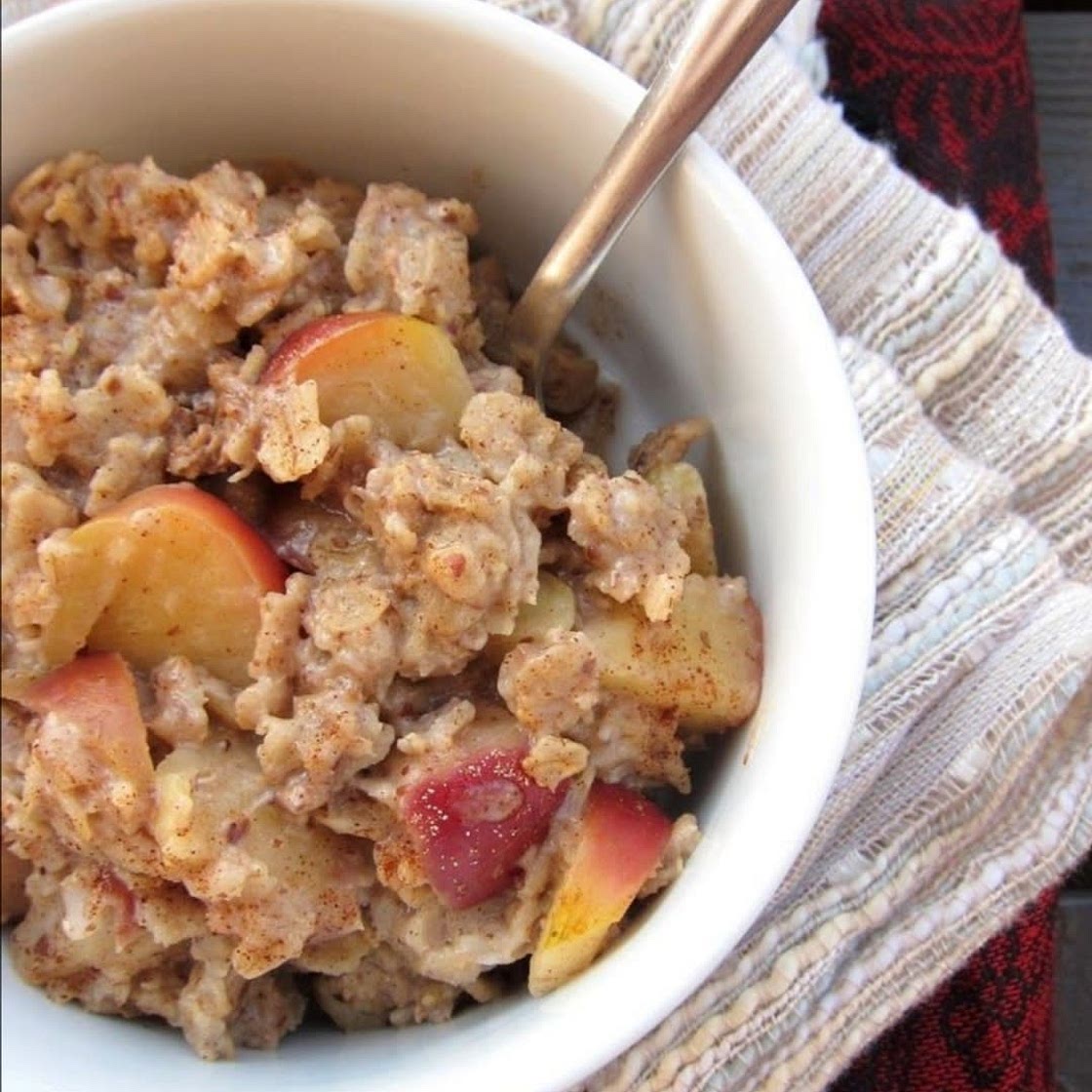 Apfelmus Porridge