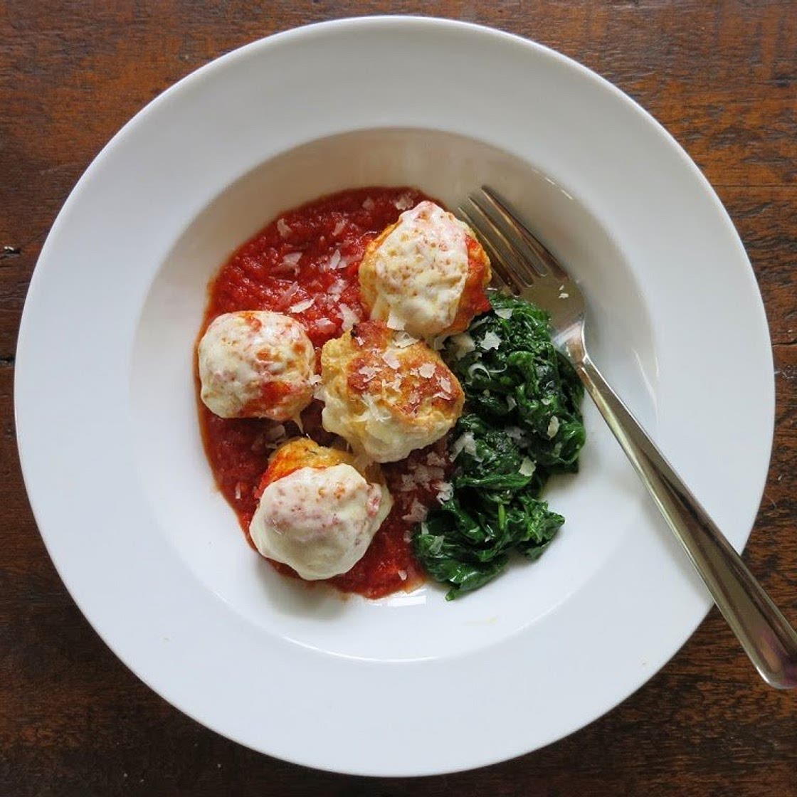 Chicken Parm Meatballs