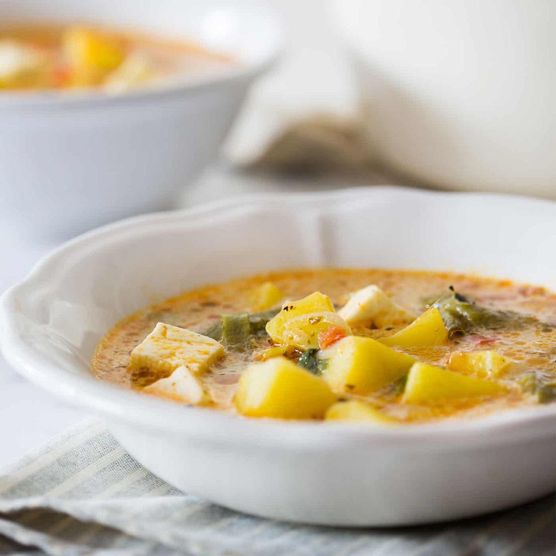Caldo de Queso (mexican cheese and potato soup)