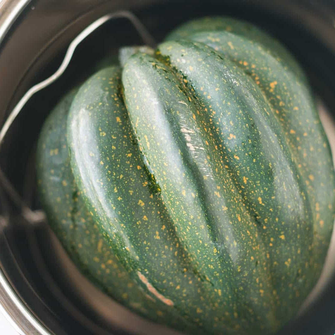 Instant Pot Acorn Squash Cooked Whole