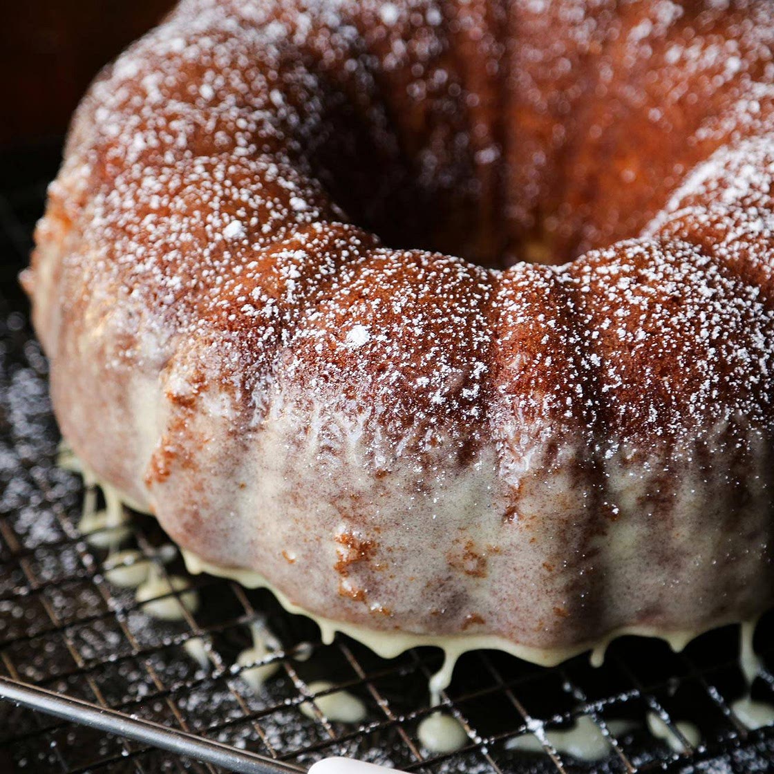 Eggnog Butter Bundt Cake