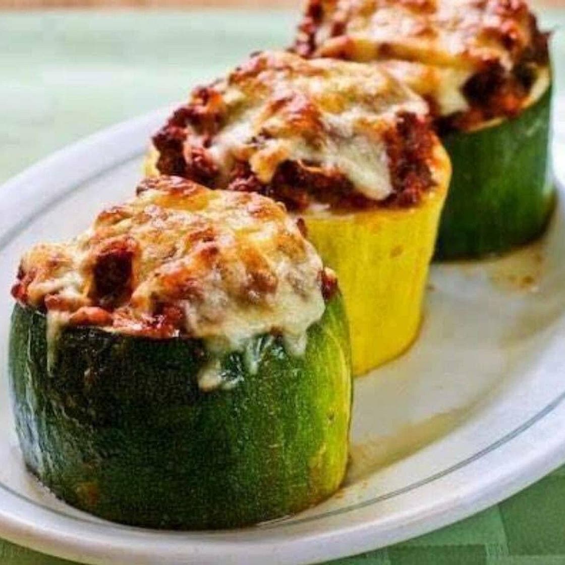 Meat, Tomato, and Mozzarella Stuffed 