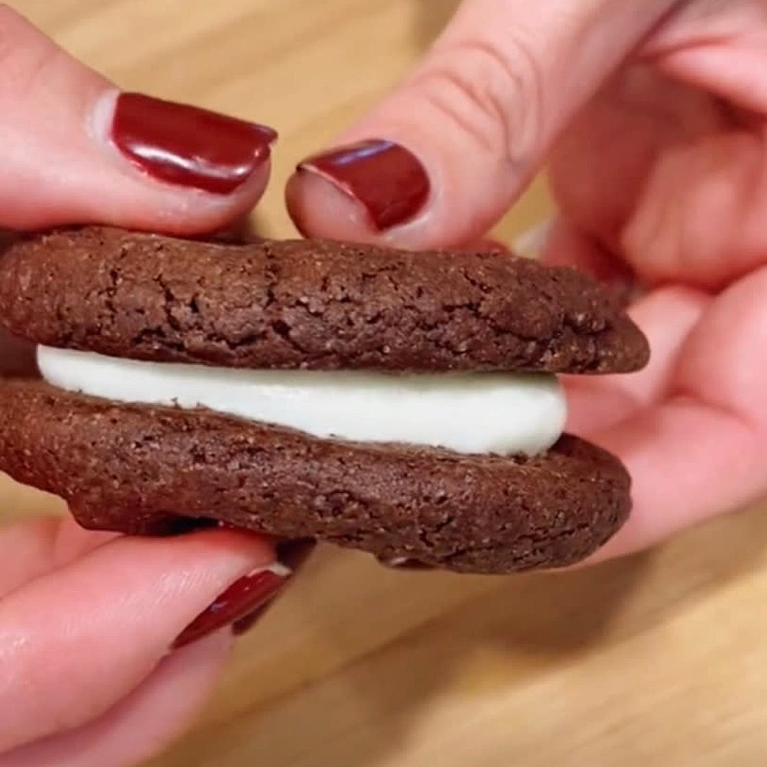 Homemade Oreos (made with a cake mix) - Like Mother, Like Daughter
