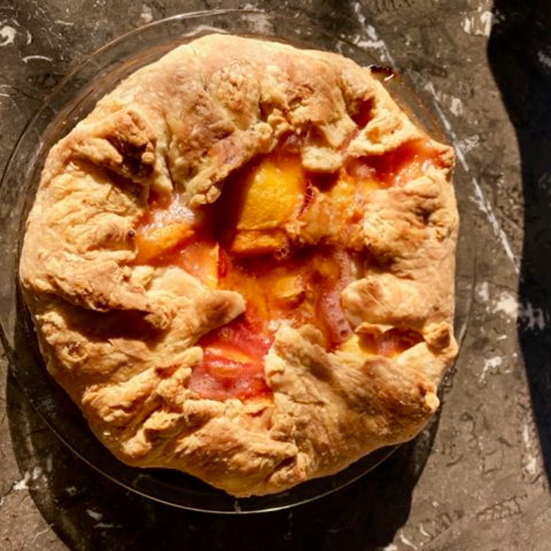 Peach Gallette, The Chef Show 