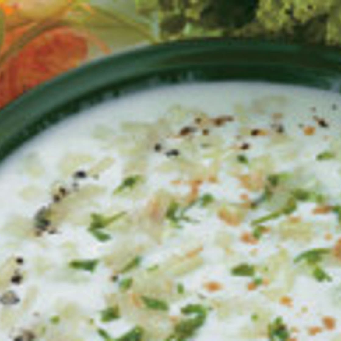 Raitha with cucumber kheera