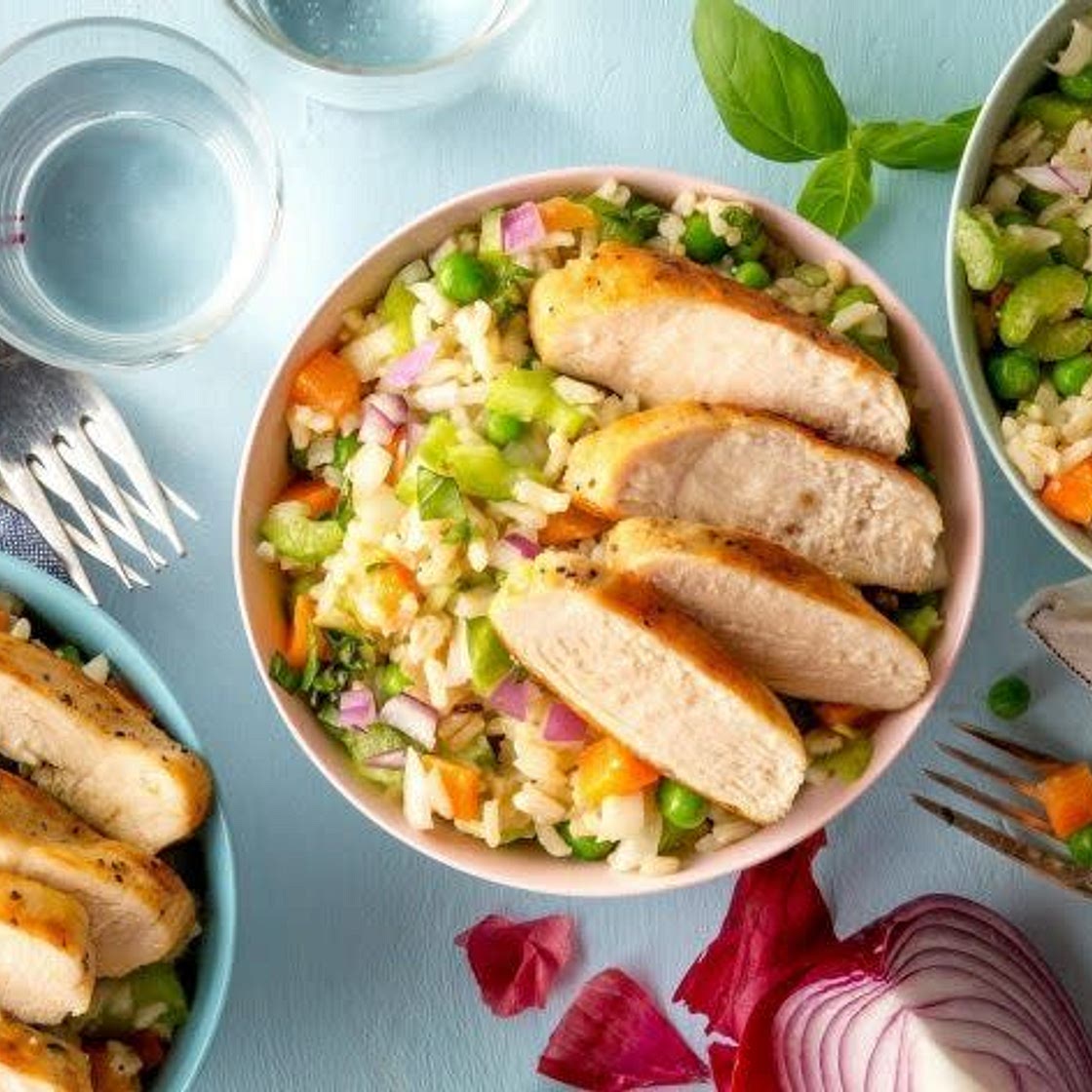 Chicken and Brown Rice Bowl