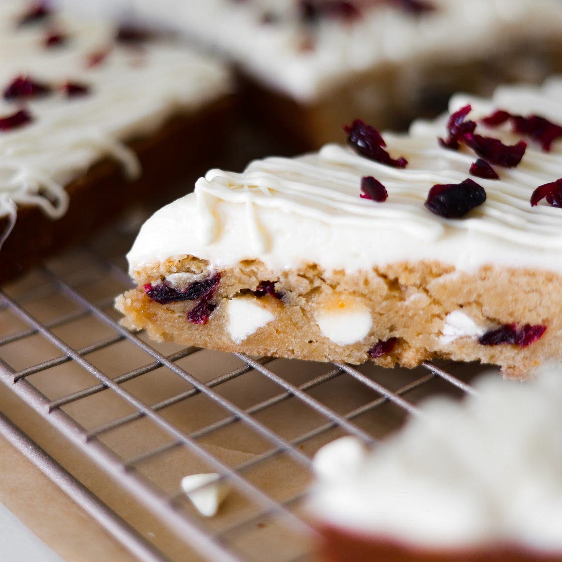 Cranberry Bliss Bars