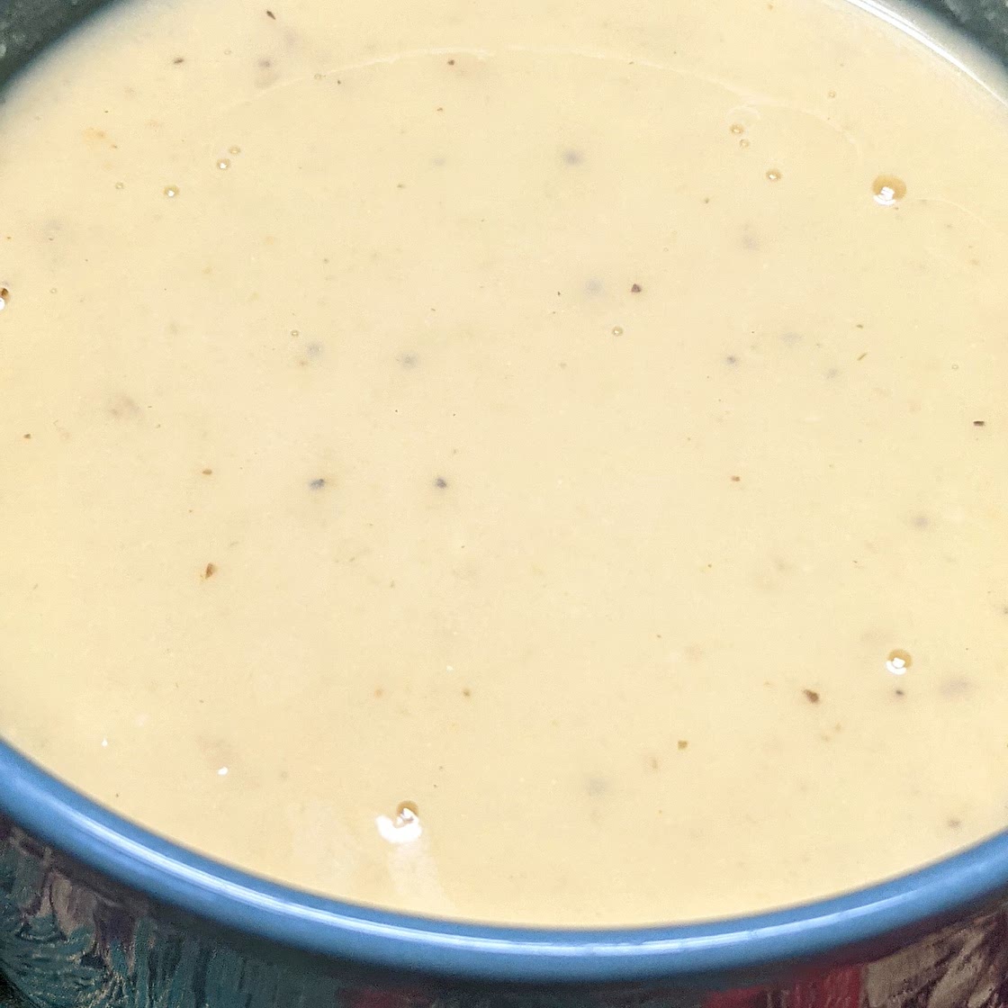 IP Cauliflower Cheddar Soup