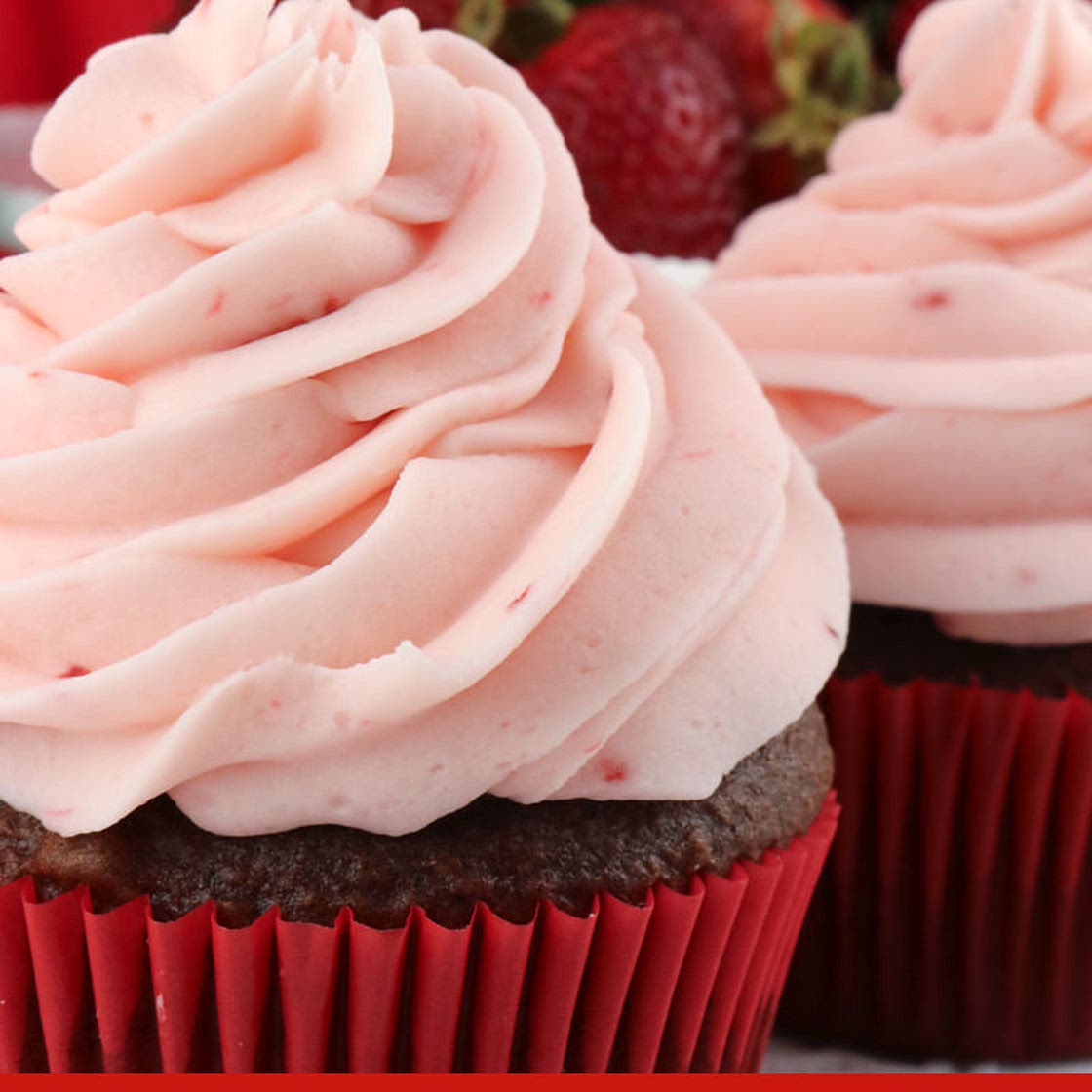 The Best Strawberry Buttercream Frosting