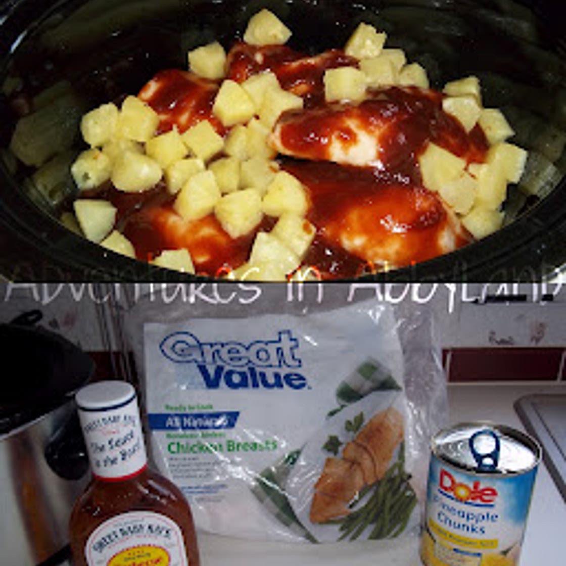 Crock-Pot Hawaiian BBQ Chicken