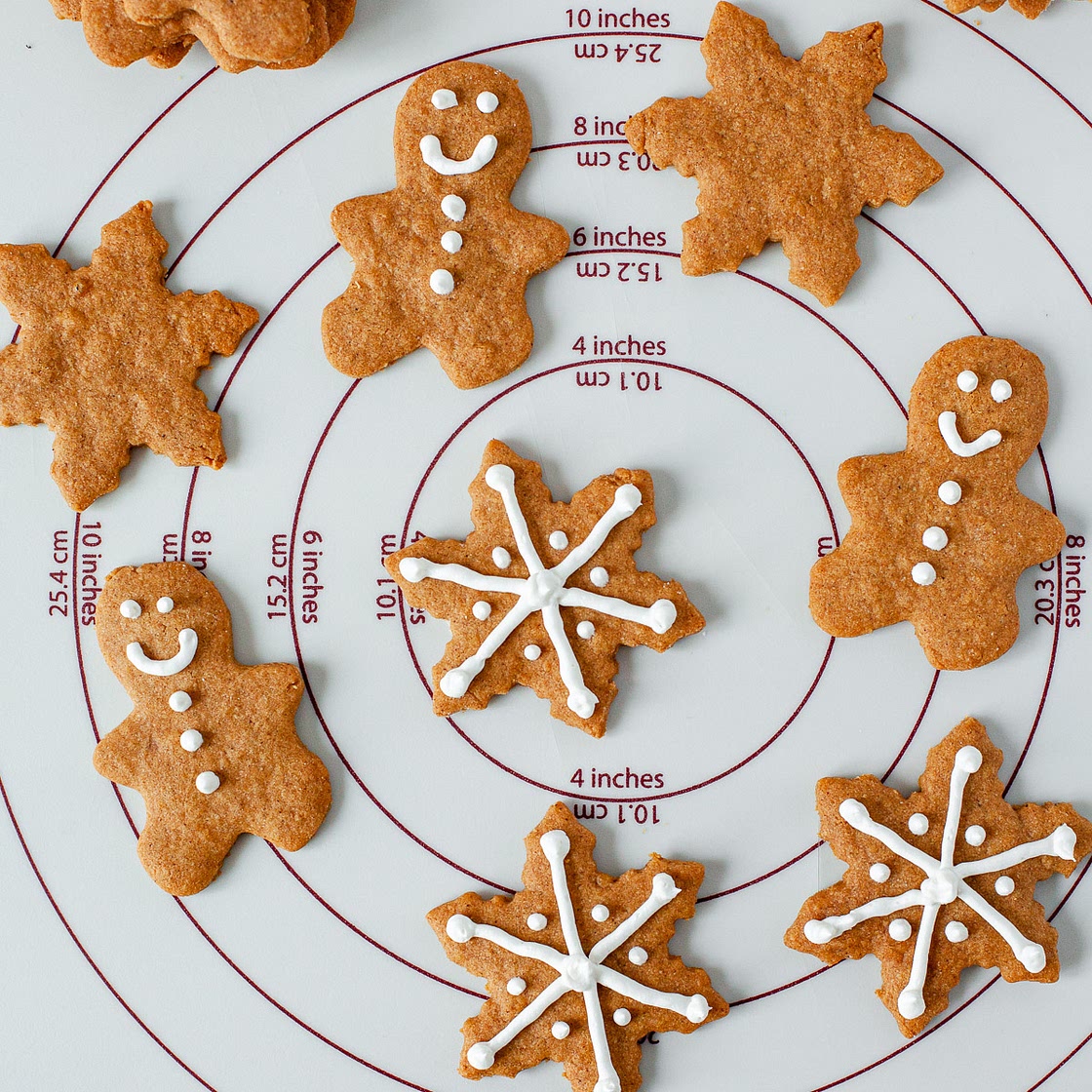 Gluten Free Gingerbread Cookies (Vegan)