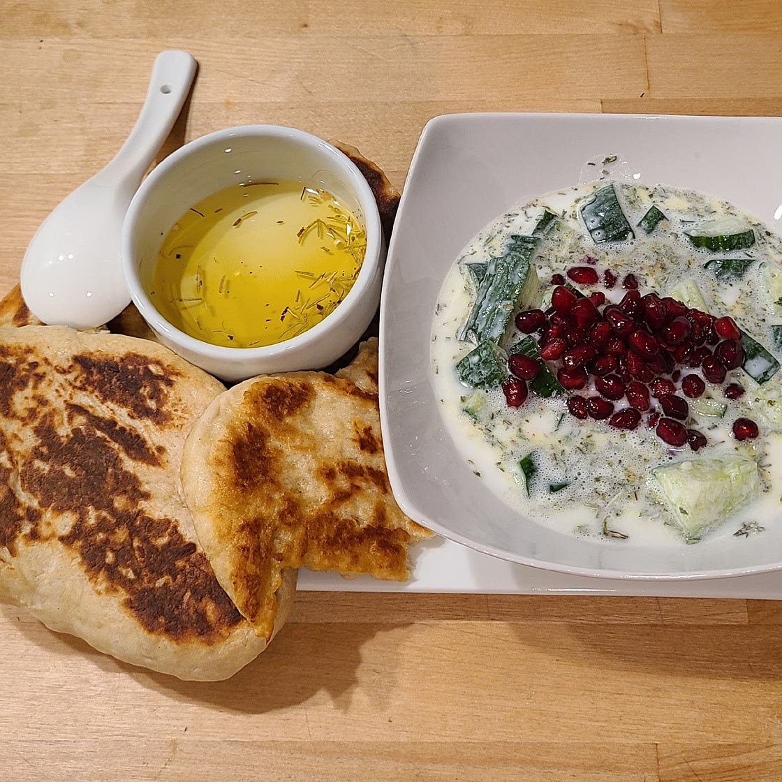 Yogurt Flatbread