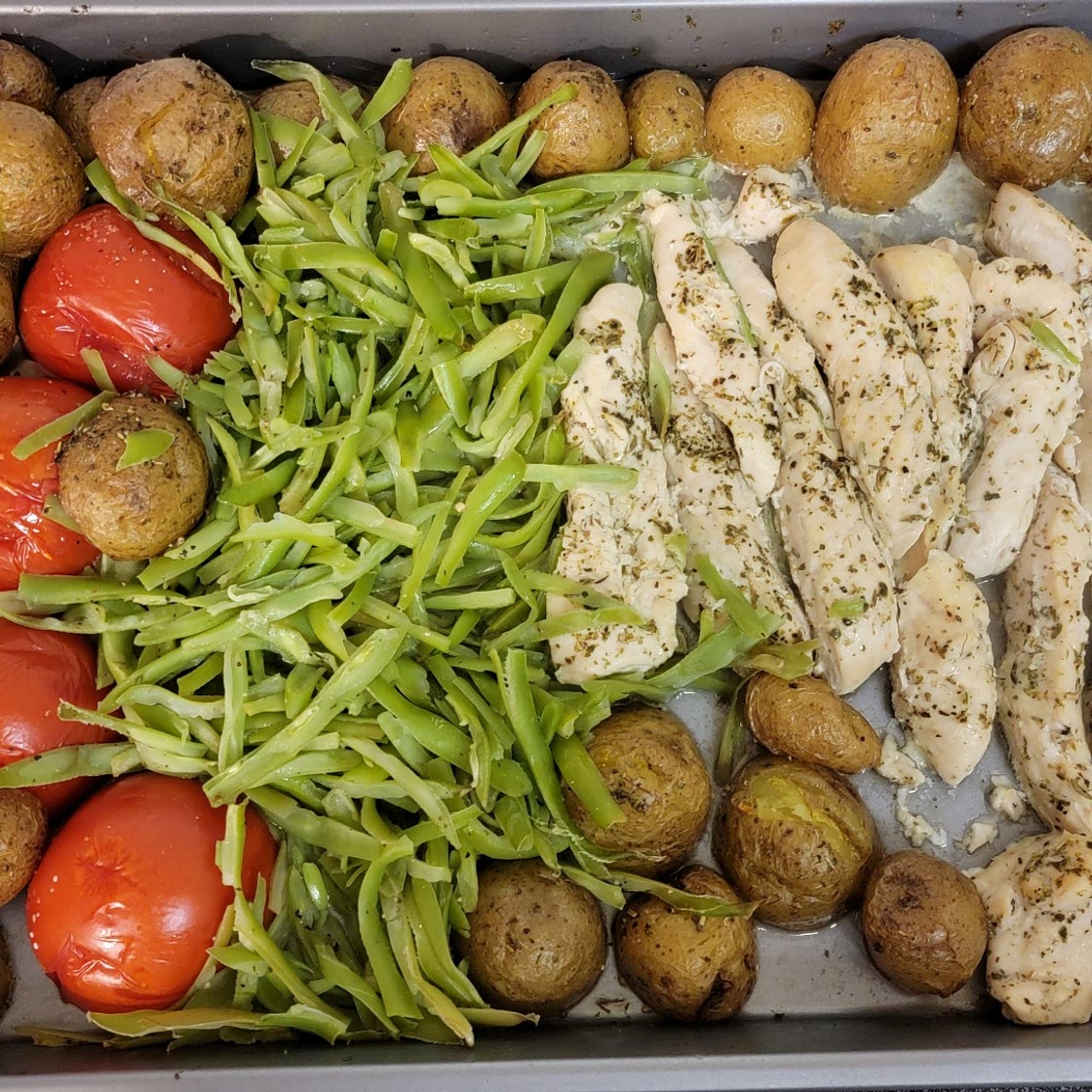 One Pan Chicken Bake