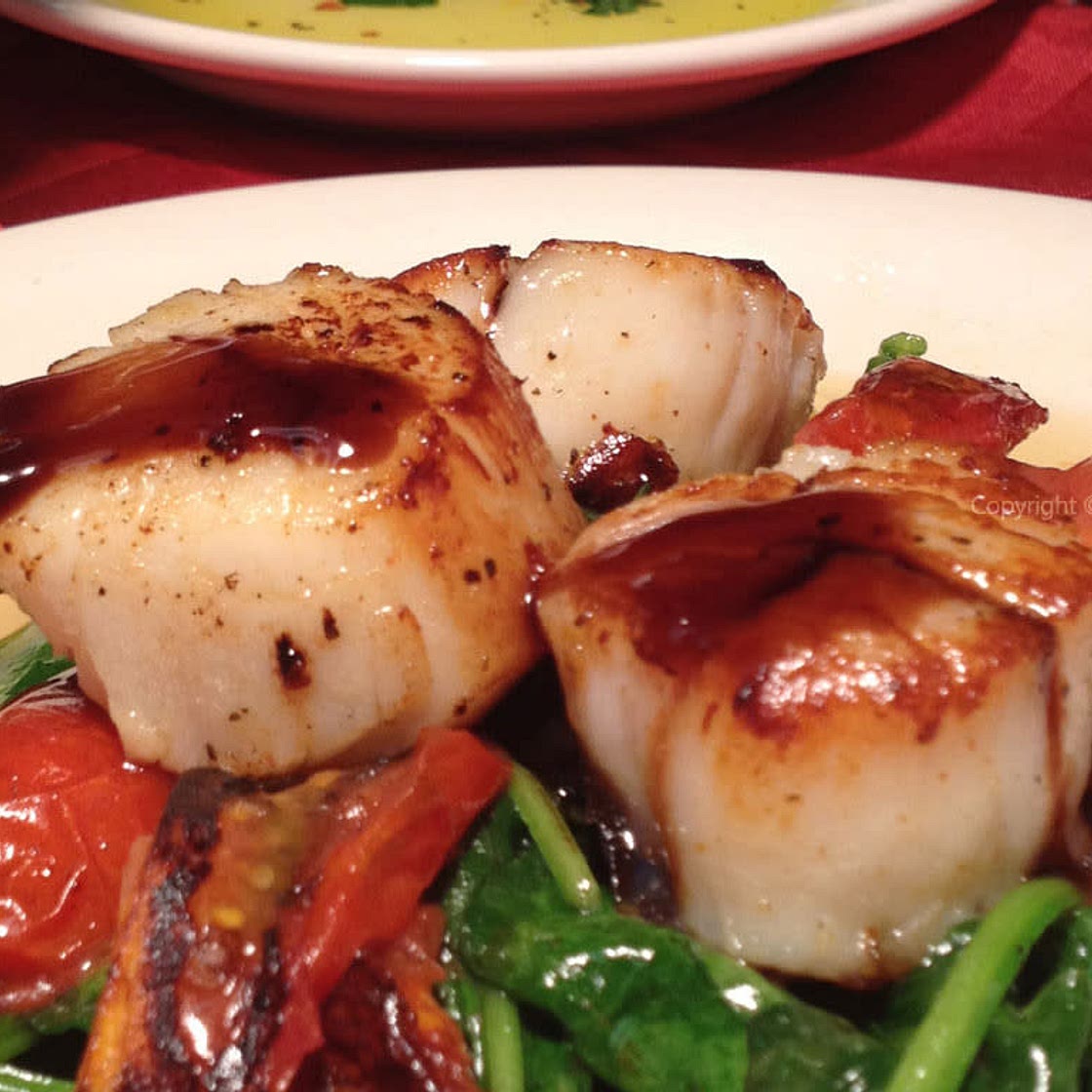 Scallops Modena