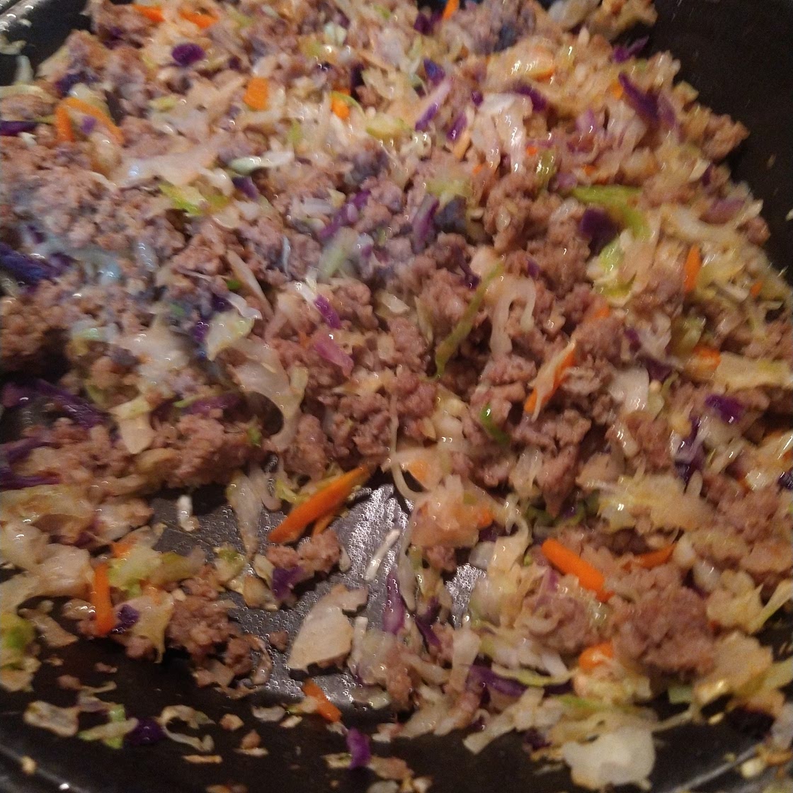 Sausage Egg Roll In A Bowl