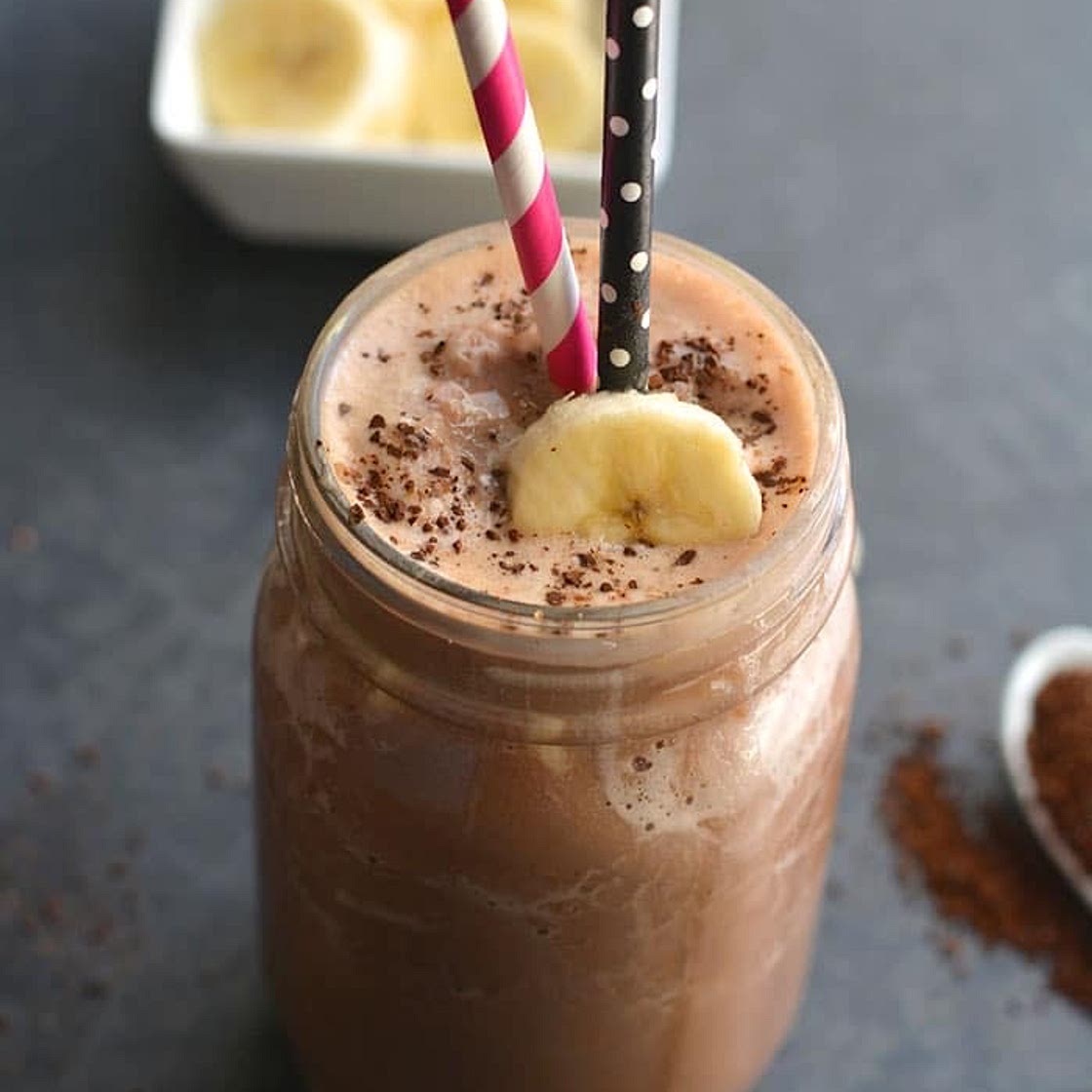 Protein Chocolate Caramel Frapp