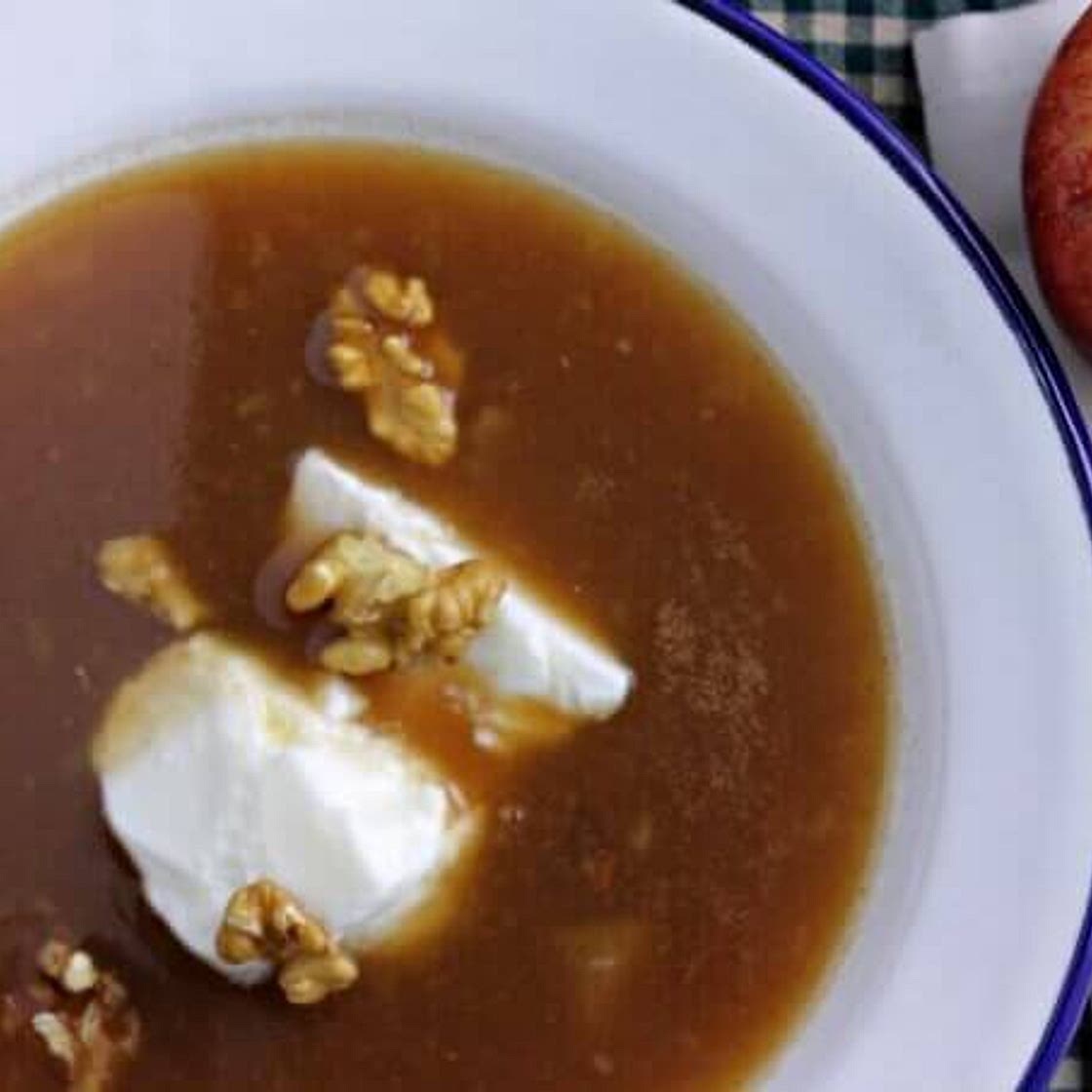 Norwegian Apple Soup {Food of the World}