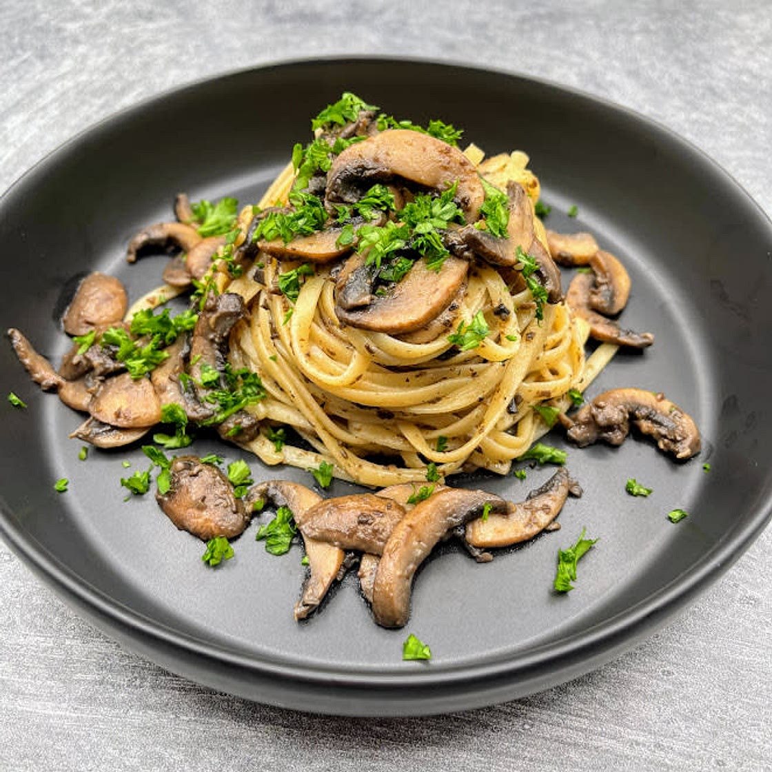 Black Truffle Mushroom Pasta