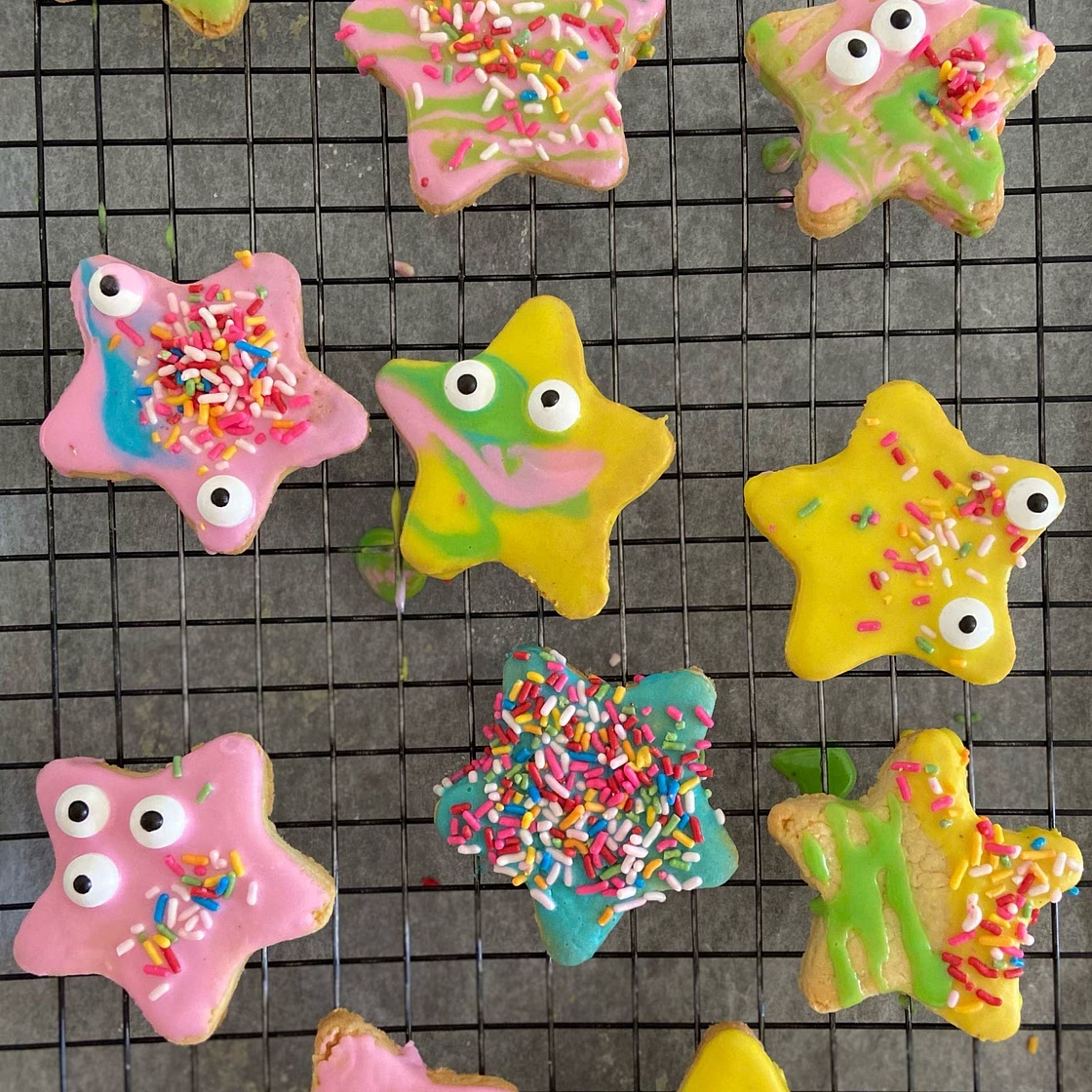 One Dozen Cut-Out Sugar Cookies