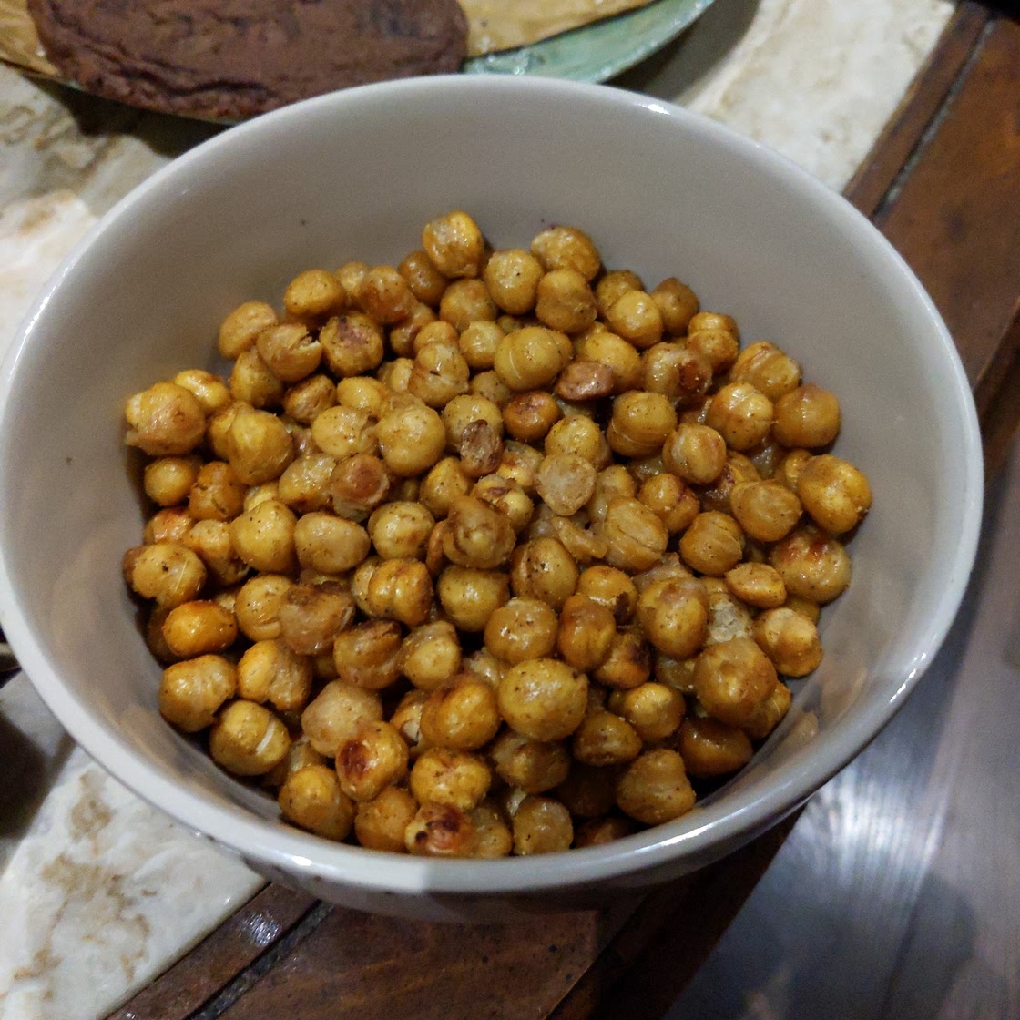 Crispy Roasted Chickpeas