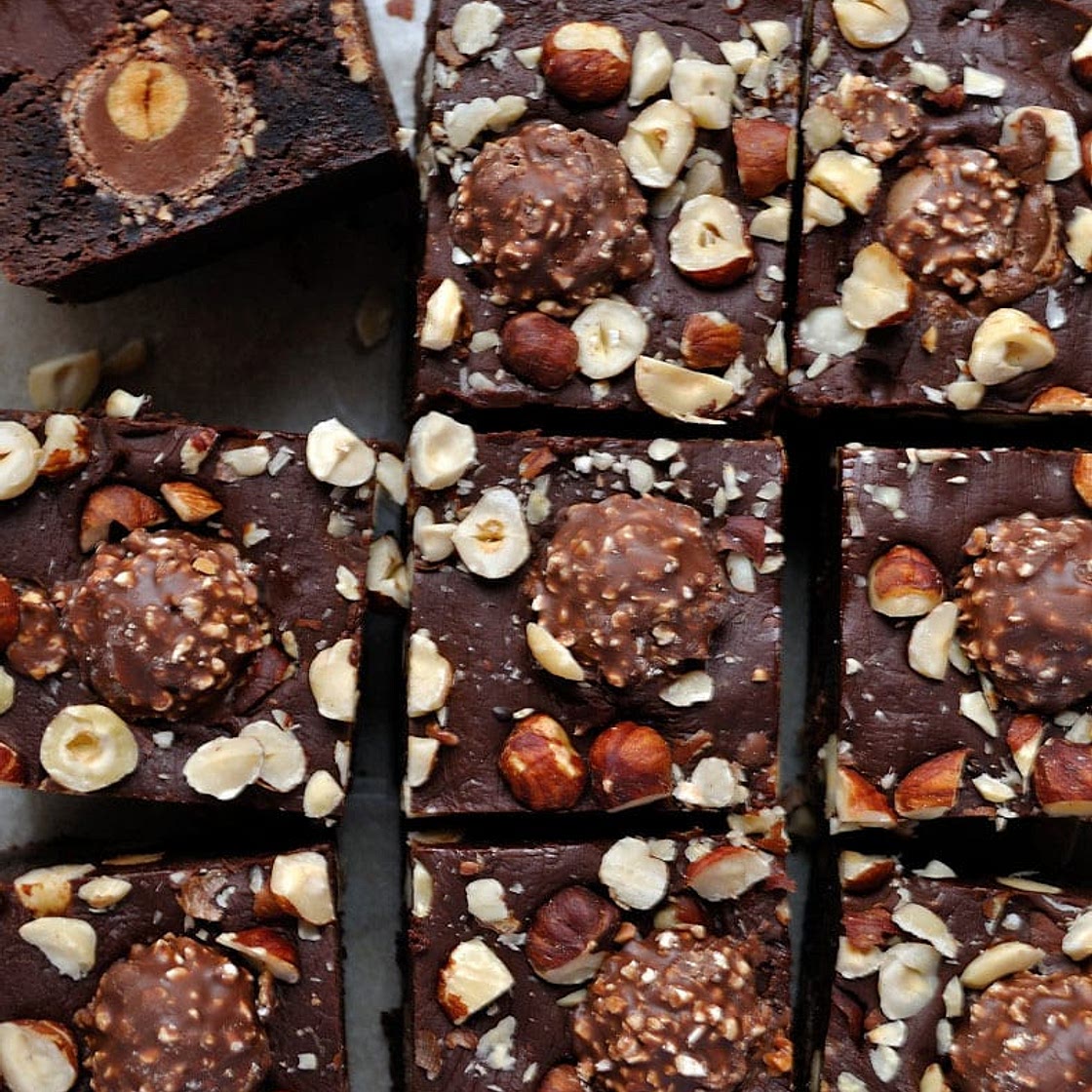 Fererro Rocher Lazy Girl Brownies