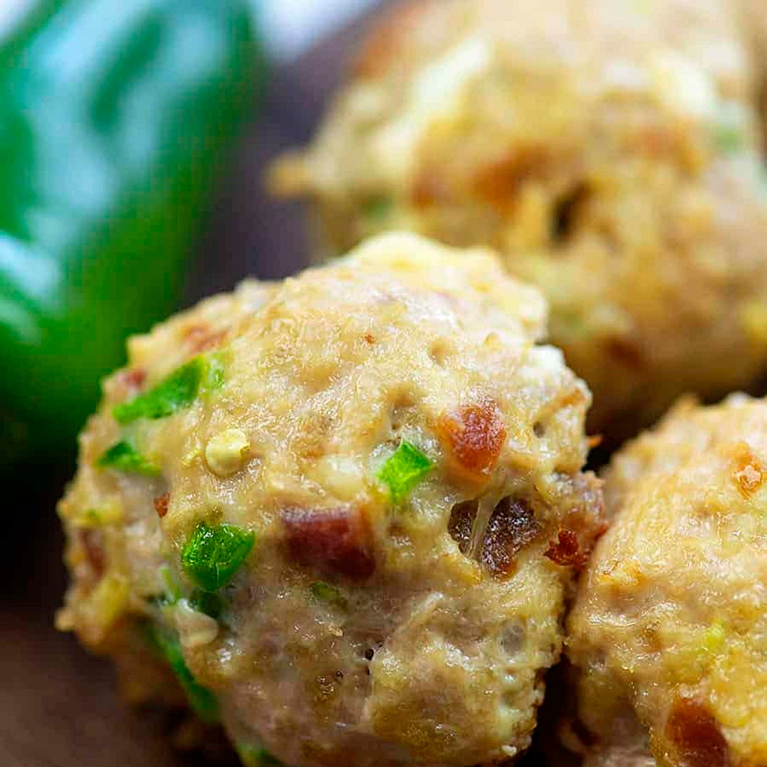 Jalapeno Popper Meatballs